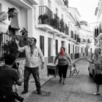 Discusión callejera